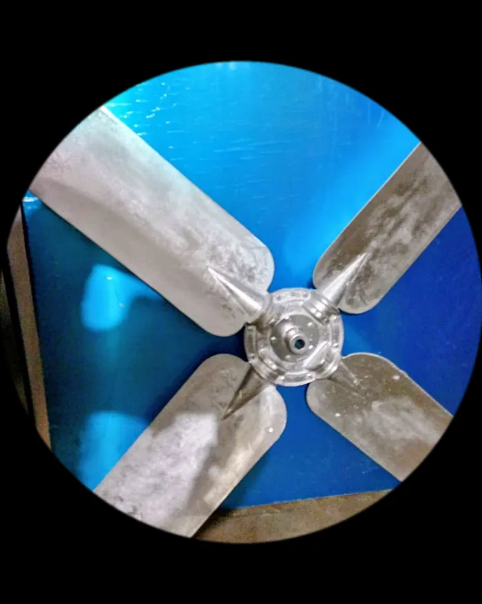 Axial industrial 40 pulgadas, 4 paletas aluminio